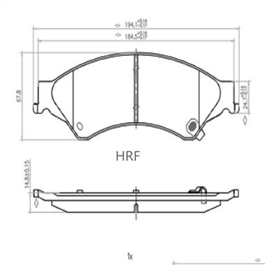 وسادات فرامل المركبات التجارية